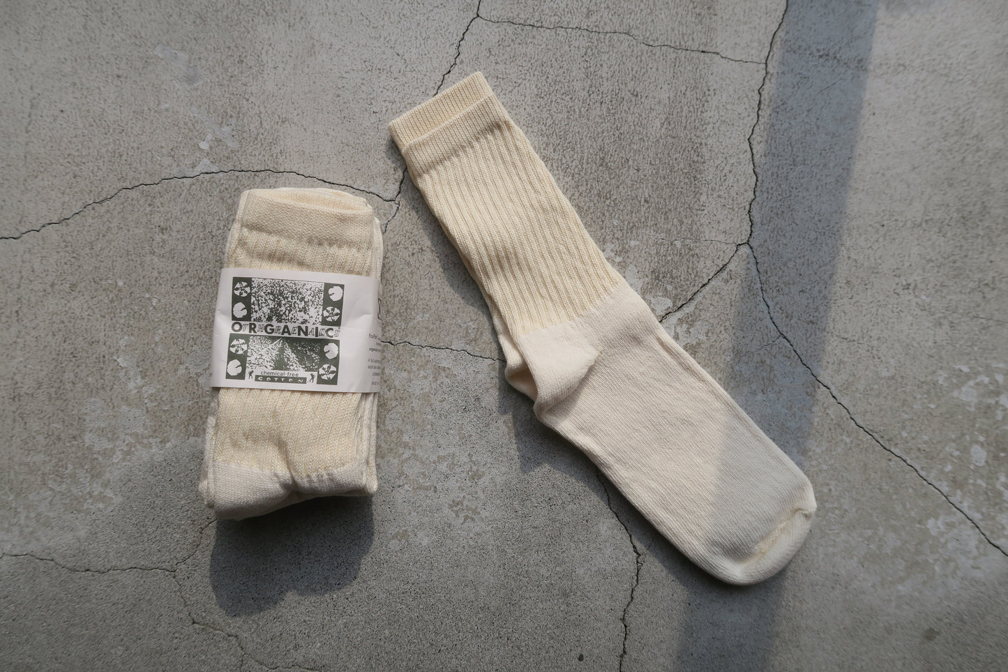 USA---オーガニックコットンの靴下