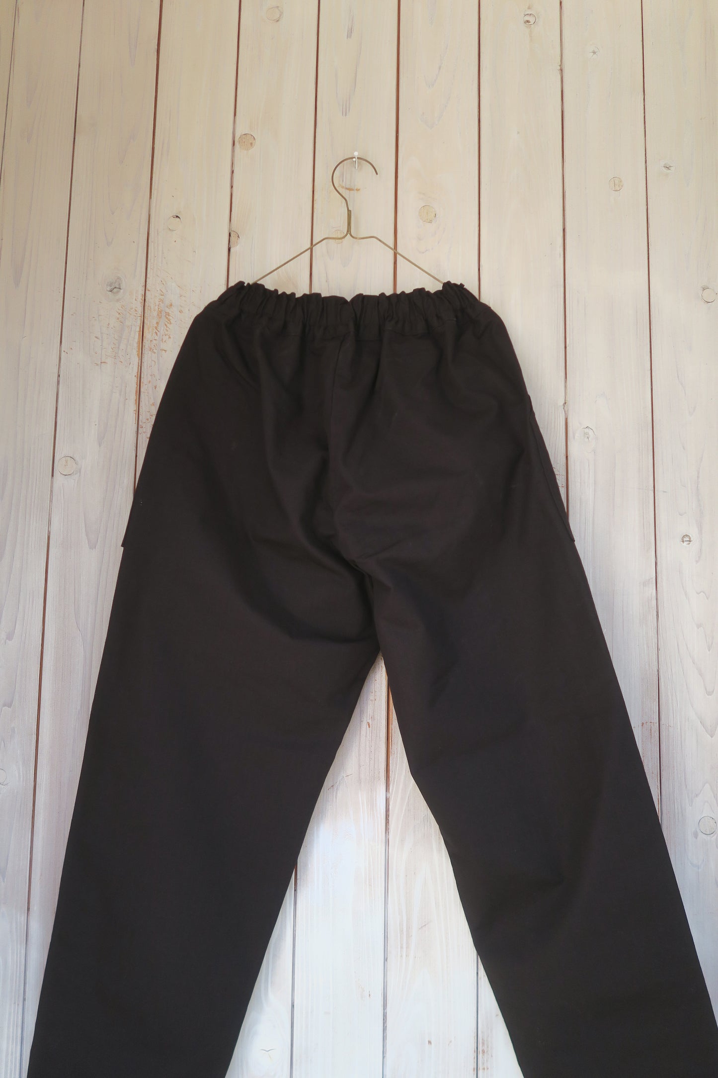 japan--ギャザーパンツ--homspun