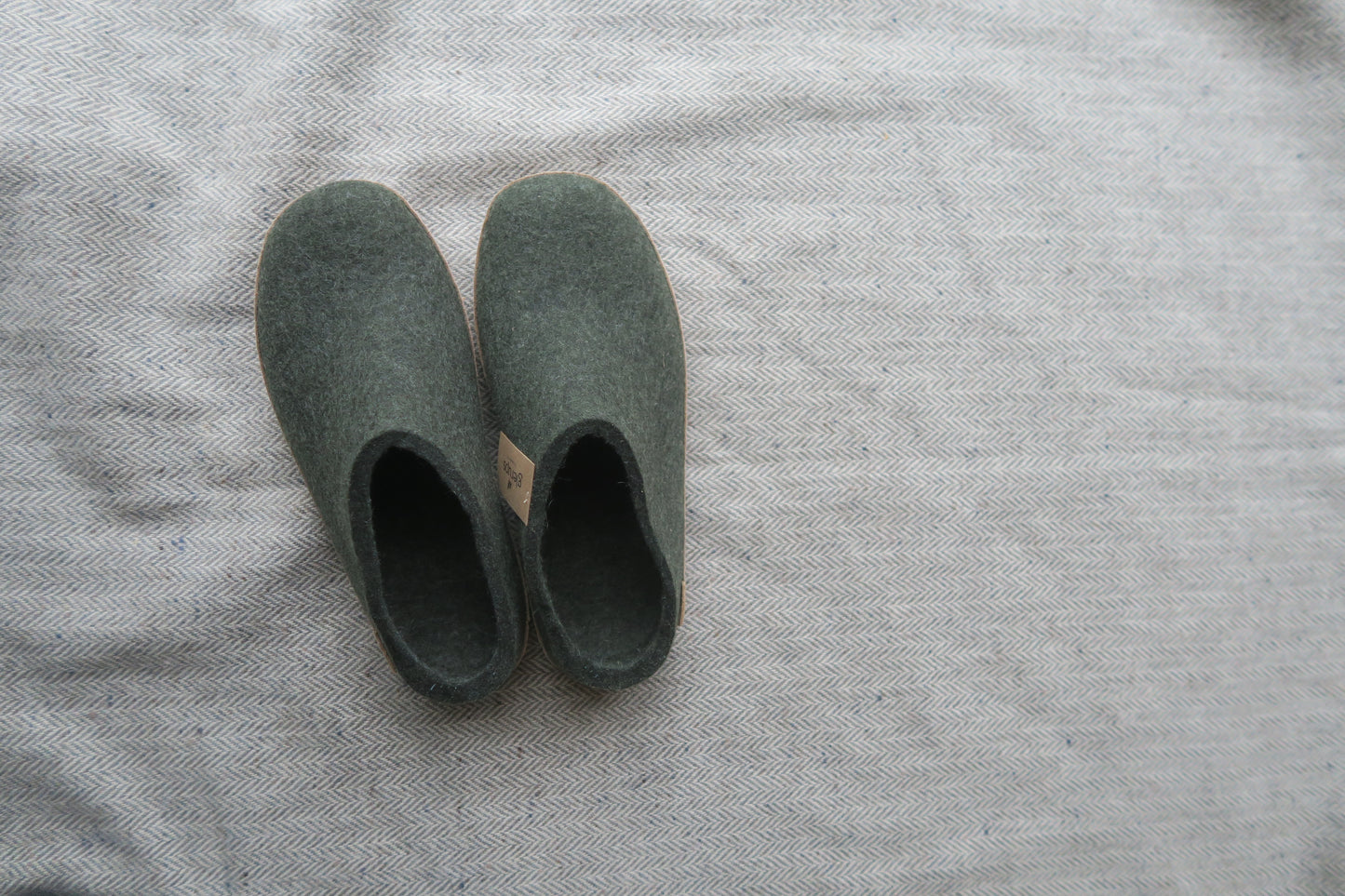denmark----ウールのルームシューズ---glerups