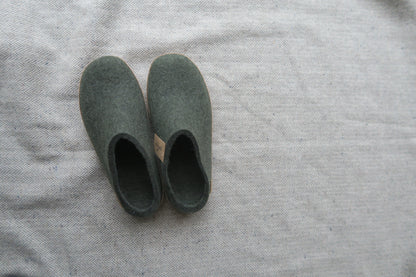 denmark----ウールのルームシューズ---glerups