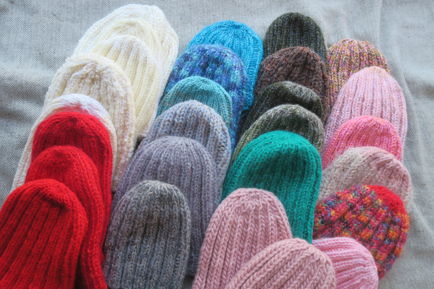 finland---ウールのビーニー---Aija