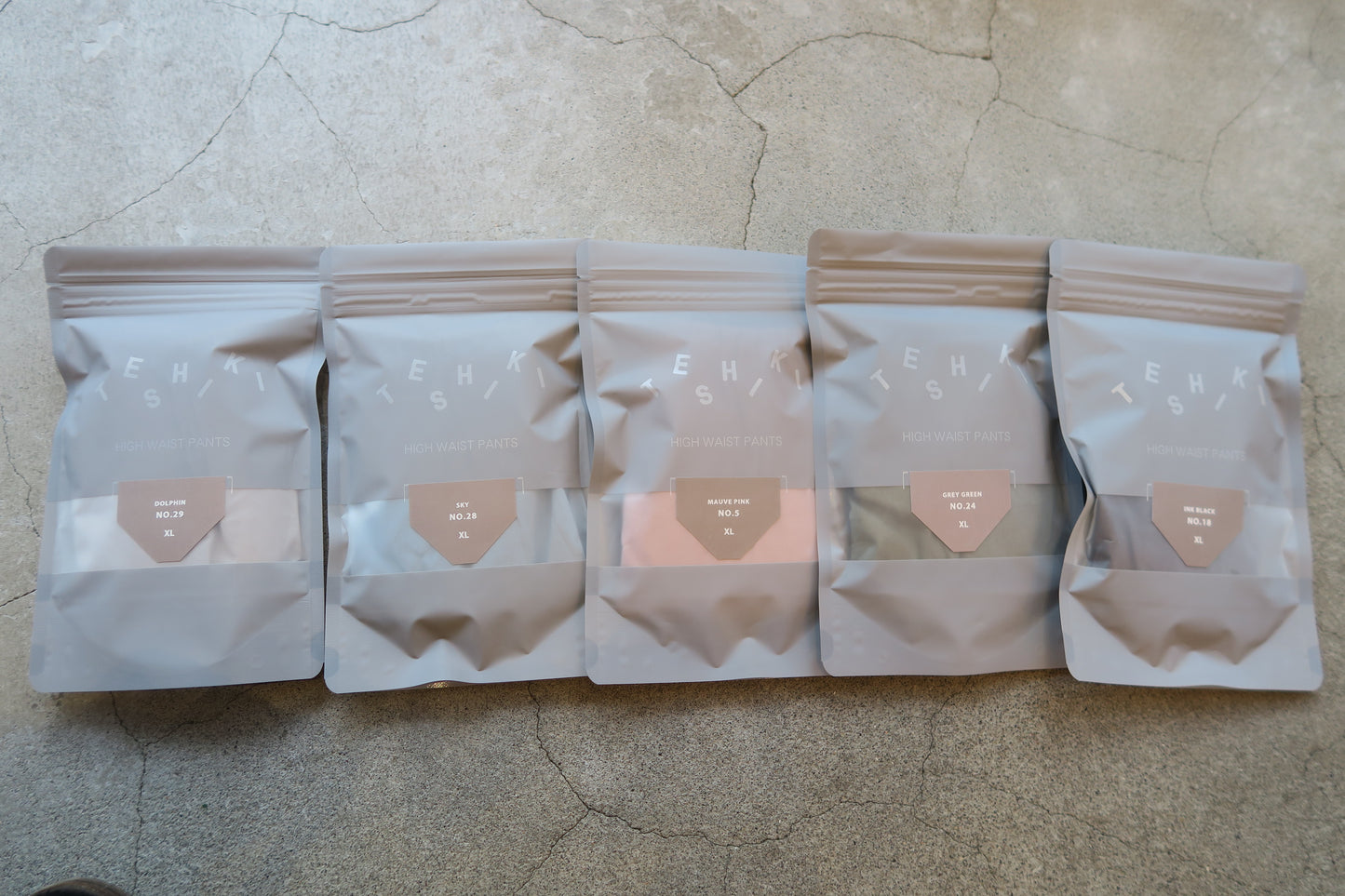 japan---high waist pants--TESHIKI