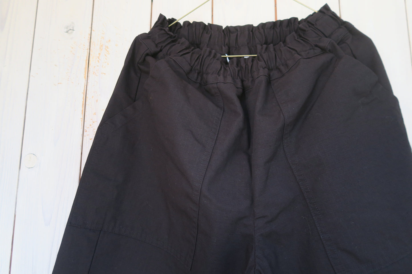 japan--ギャザーパンツ--homspun