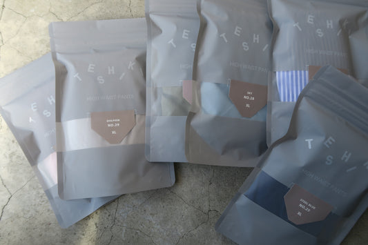 japan---bra and  high waist pants--TESHIKI