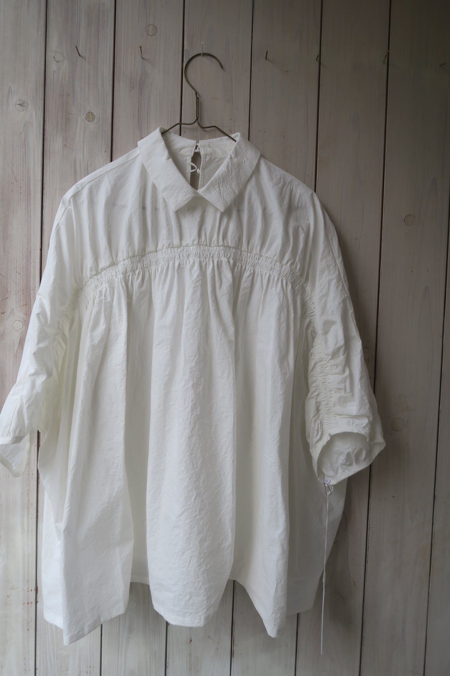 japan---コットン--シャーリングブラウスとタックパンツ--kijinokanosei