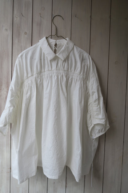 japan---コットン--シャーリングブラウスとタックパンツ--kijinokanosei