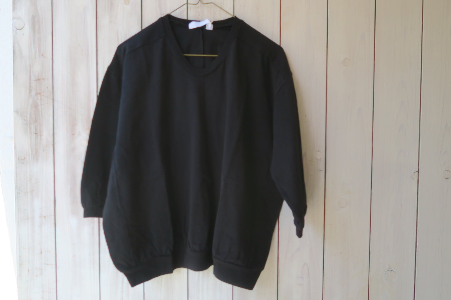 japan---6分袖プルオーバー--homspun