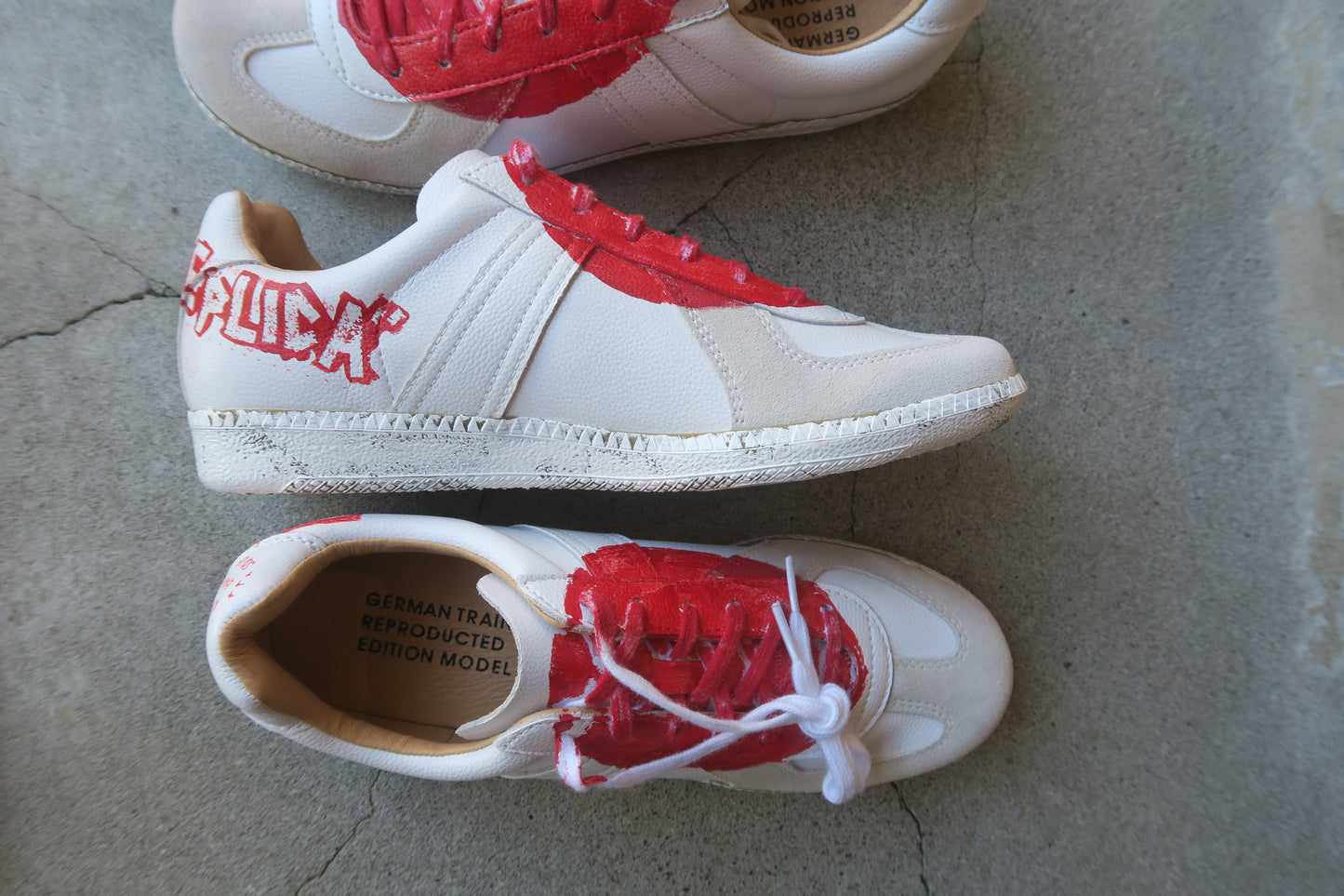 reddot german trainer sneakers---yonceA