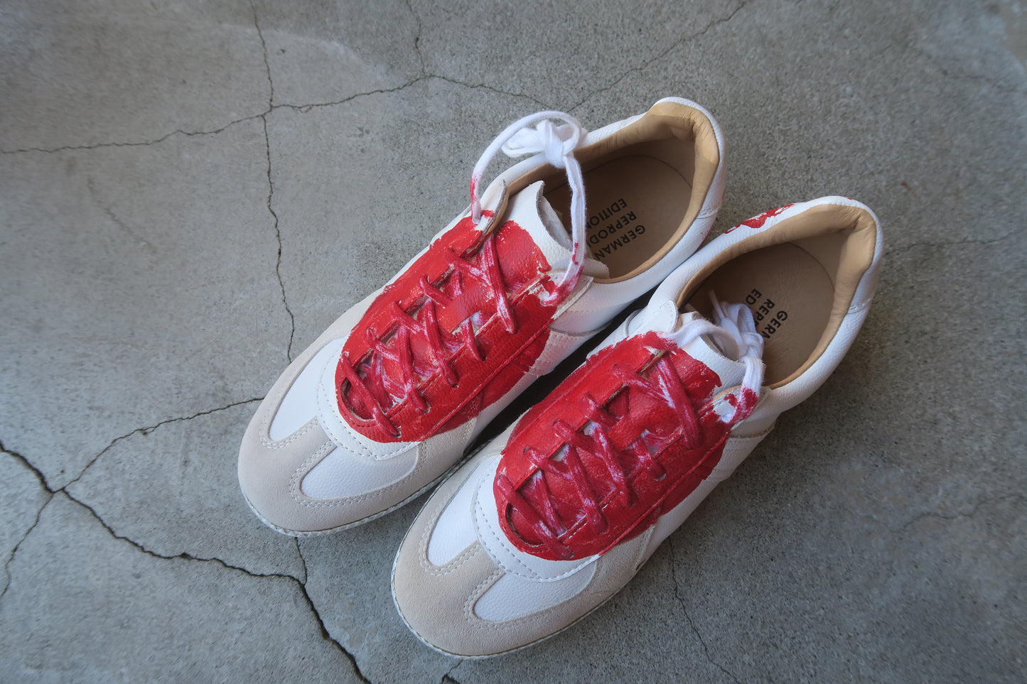 reddot german trainer sneakers---yonceA