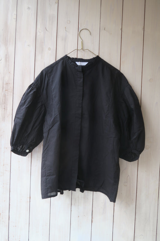 japan--パフスリーブブラウス--homspun