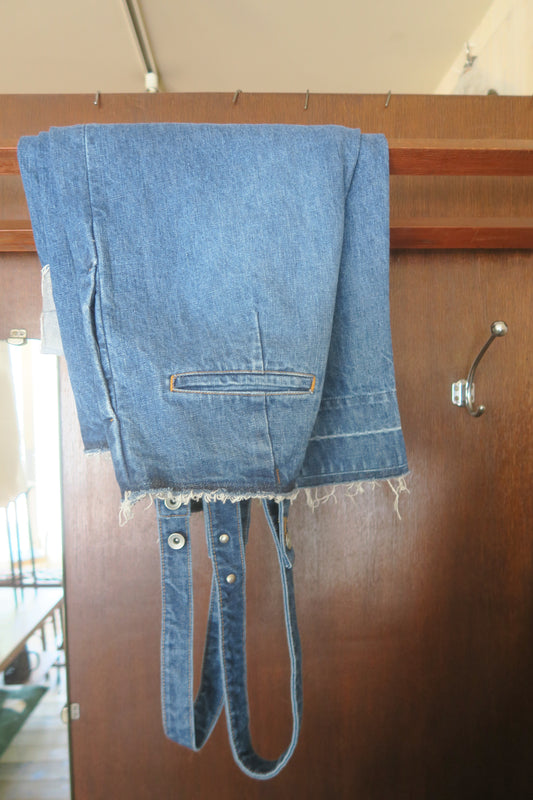 japan---DECONSTRUCTサスペンダーパンツ--old mans tailor